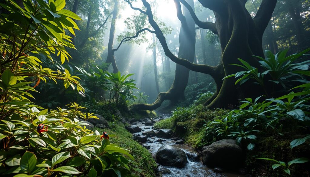 Rainforest Vivarium for Dart Frogs