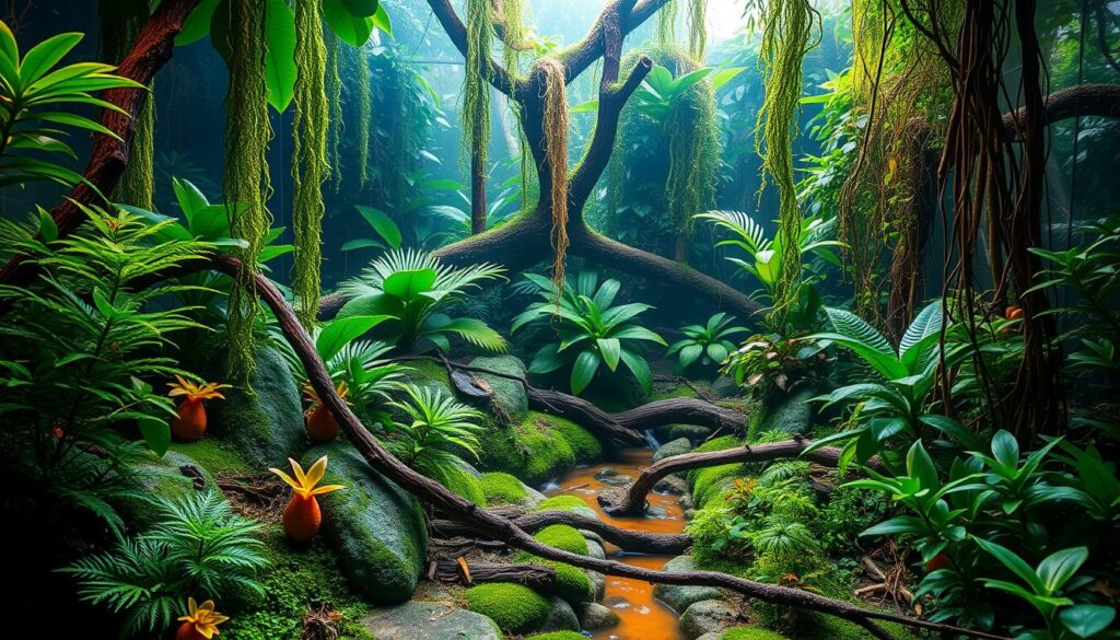 Rainforest Vivarium for Dart Frogs