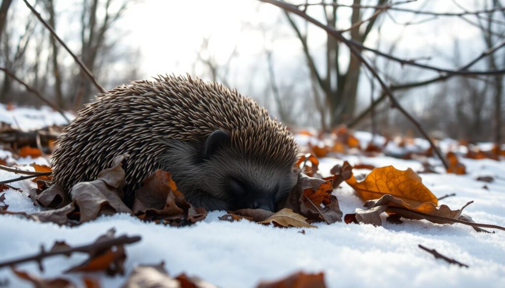 hedgehog hibernation signs