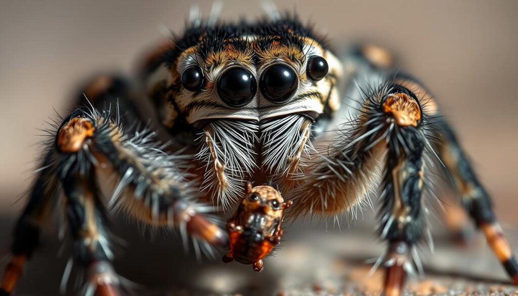 jumping spider feeding schedule,
