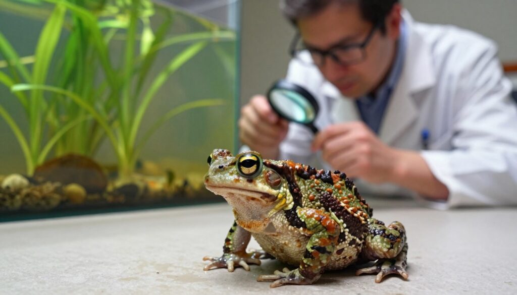 Health monitoring and disease prevention for amphibians