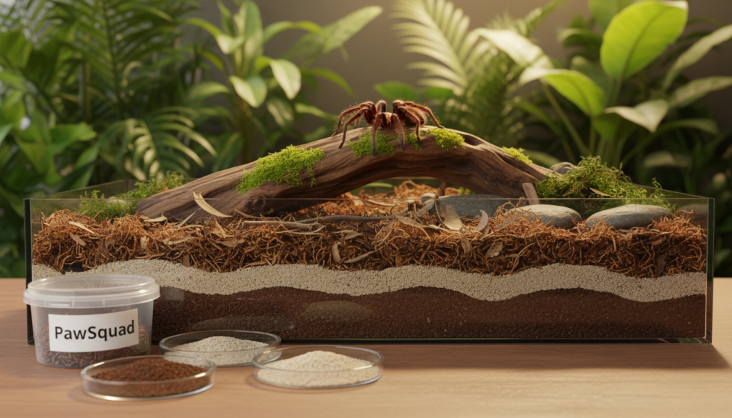 bioactive setups for spiders