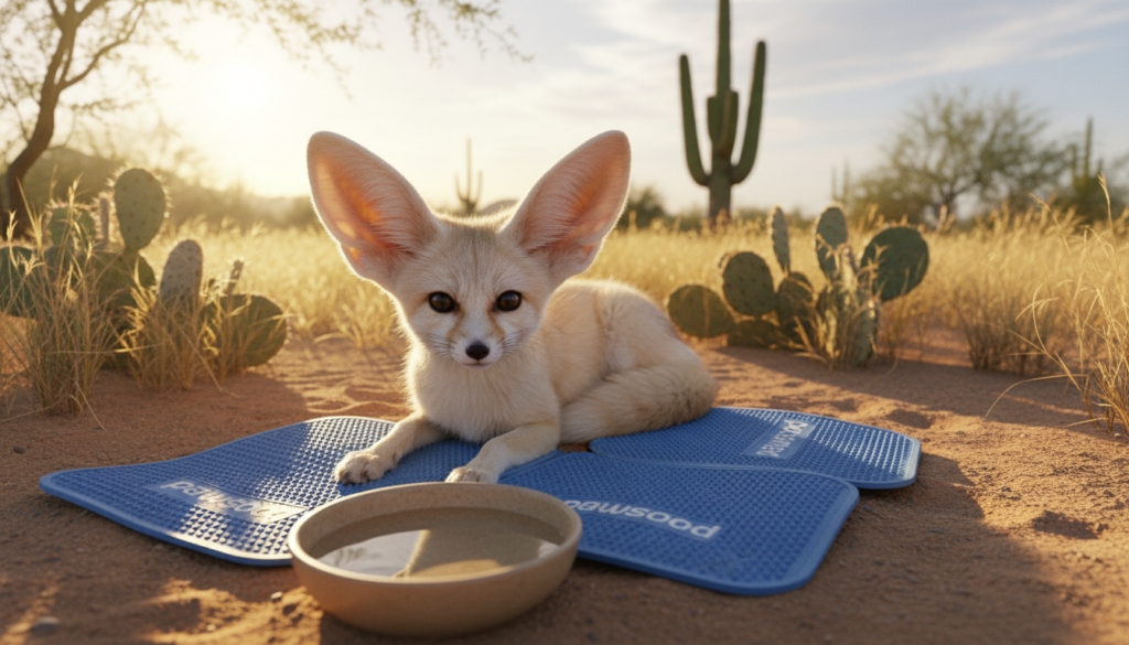 fennec fox heat tolerance